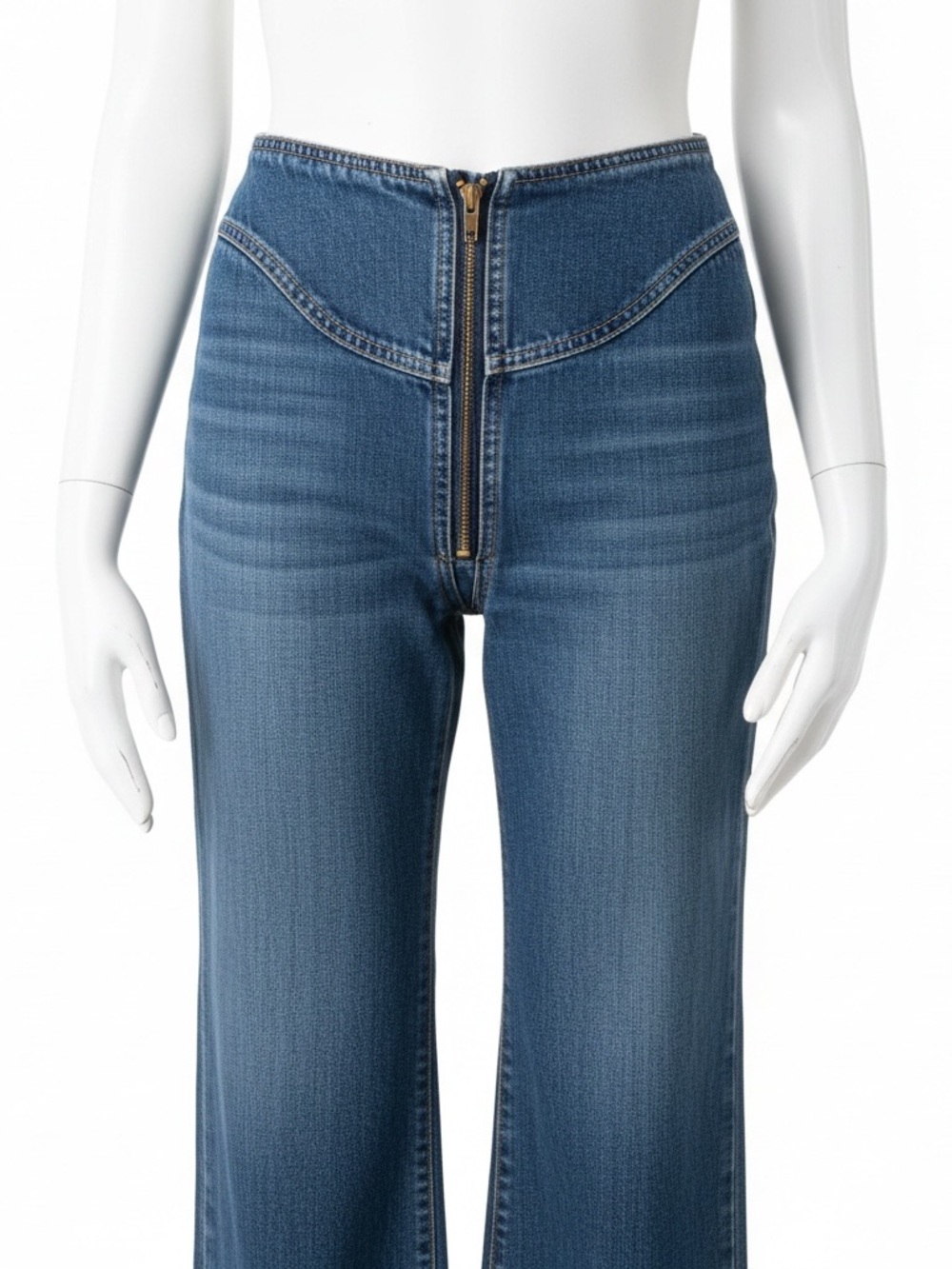 RARE Vintage Iconic Rag City Blue Jeans - Picture 3 of 10